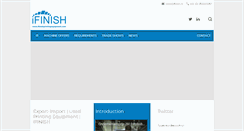 Desktop Screenshot of ifinishprintingequipment.com